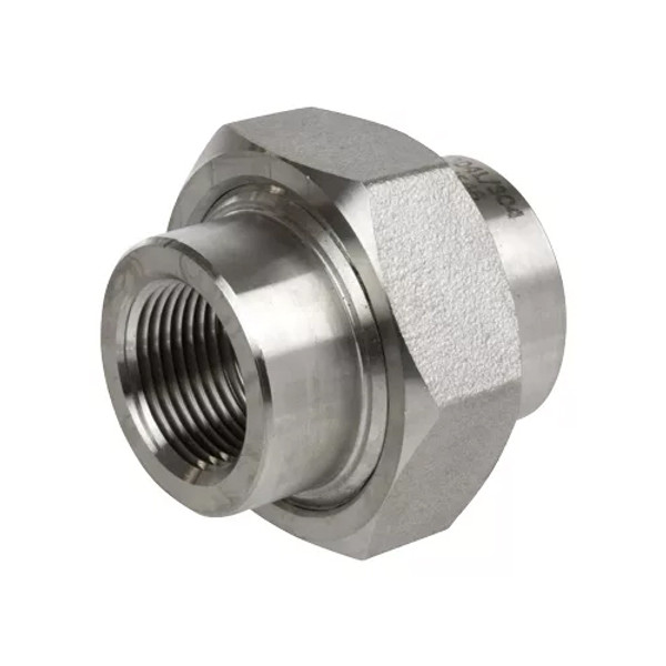 3000 lb forged stainless steel union npt threaded 34552