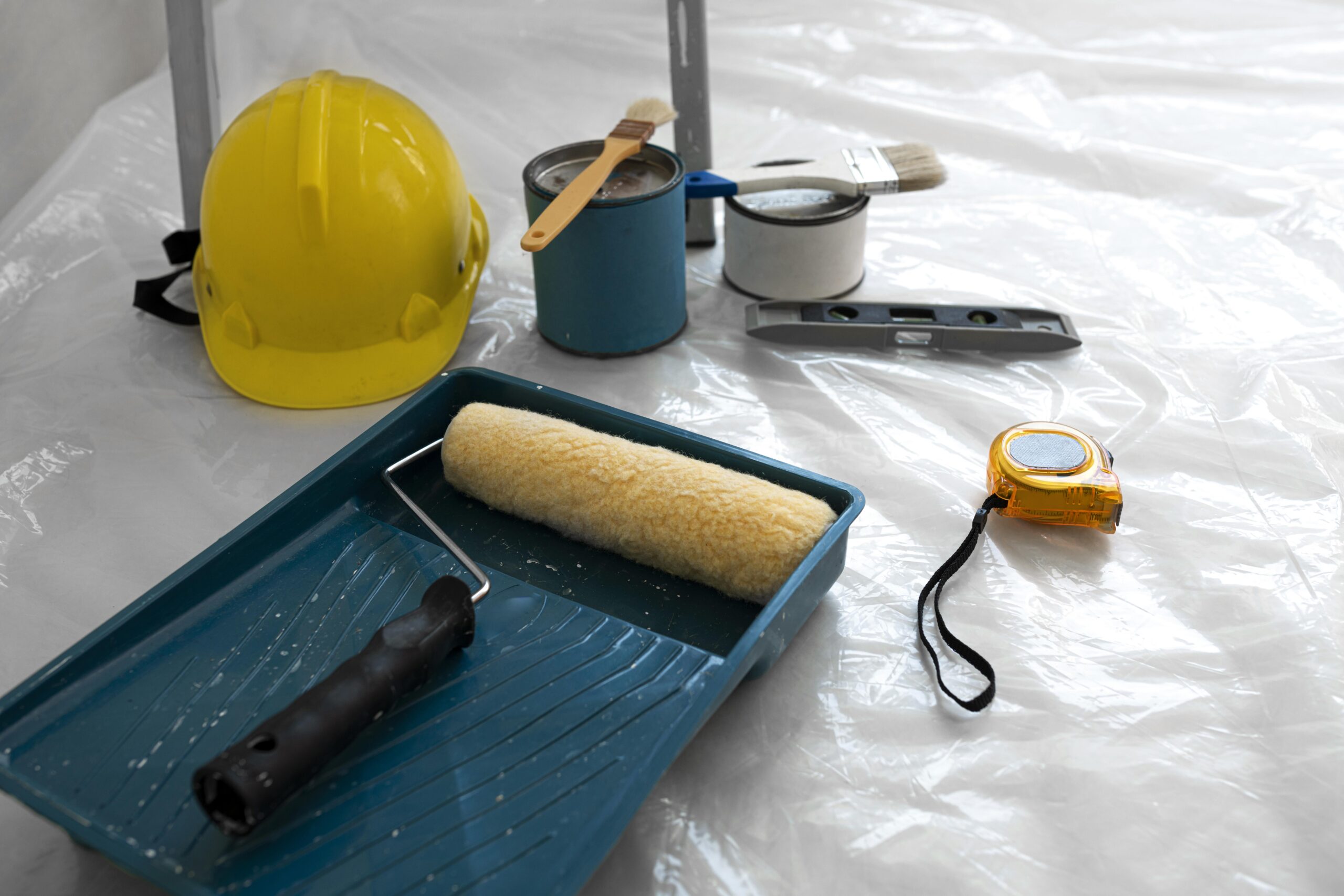 Home safety tools painting work